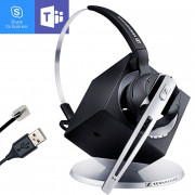 Sennheiser DW Office UC MS Mono - Casque Téléphone sans Fil
