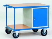 Servantes d'atelier à roulettes avec rangement - Charge 500 kg