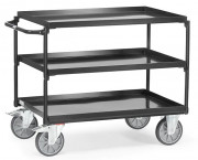 Servante d'atelier à 3 plateaux - Charge 400 kg