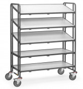 Servante ESD à 5 plateaux bois inclinables