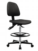 Siège atelier antistatique asynchrone à roulettes