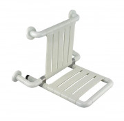 Siège de douche avec dossier