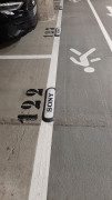 Signalétique pour marquage au sol parkings