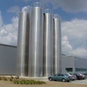 Silos de stockage en Aluminium ou inox