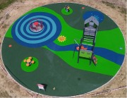 Sol amortissant aires de jeux