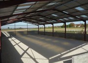 Sol équestre en sable fin