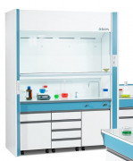 Sorbonne autoportante avec régulation