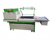 Soudeuse en L réglable en hauteur - Avec tunnel de rétraction