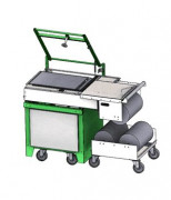 Soudeuse en l gamme lc - Cadre de soudure : 500 x 400 ou 800 x 600mm