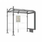 Station de bus ronds