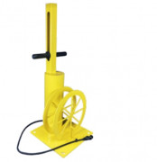 Station de gonflage pour vélos sur platine 