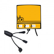 Station de recharge universelle compacte pour vélo électrique