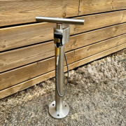 Station gonflage pneu vélo