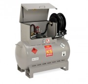 Station ravitaillement essence et mélange