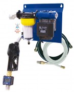 Station sur plaque avec pompe à palettes