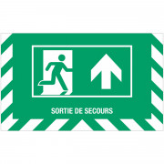 Sticker Sol antidérapant Exit sortie de secours