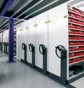 Stockage mobile longitudinal ou latéral