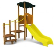 Structure avec toboggan Nansa