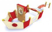 Structure de jeux extérieur Bateau