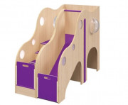 Structure motricité côte à côte crèche