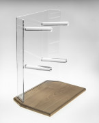 Support à bretzels pied en bois