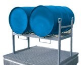 Support acier stockage horizontal