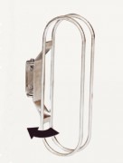 Support vélo mural orientable