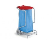 Support porte sac mobile