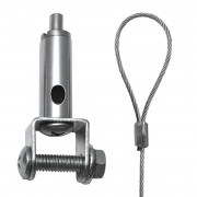 Kit support suspendu avec câble boucle