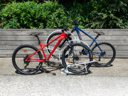 Support vélo guidons décalés