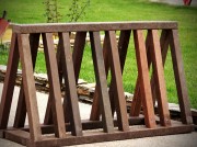 Support vélo urbain en plastique recyclé