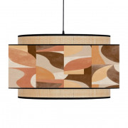 Suspensions en couleur terracotta