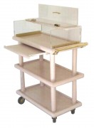 Table fromage et dessertrs à coupole plexi