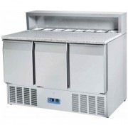 Table à pizza réfrigérée 3 portes