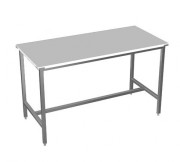 Table de découpe dessus en polyéthylène