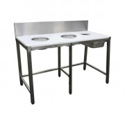 Table de préparation poisson ou viande