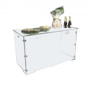 Table de service plexiglas