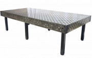 Table de soudure 1500 x 3000 mm - Hauteur réglable de 880 à 950 mm
