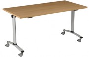 Table de travail à plateau abattant – H.73 cm – Dim.120 x 80 cm à 180 x 80 cm - Plateau mélaminé ou stratifié