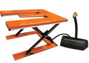 Table élévatrice électrique en E