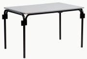 Table en kit démontable - Plateau 120 x 80 cm - Pour 4 à 6 personnes