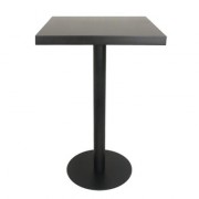 Table haute cafétéria en bois plaqué