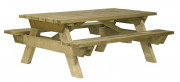 Table pique nique bois