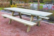 Table pique nique bois PMR
