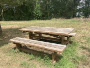 Table clairière en pin