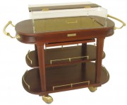 Table réfrigérée en bois