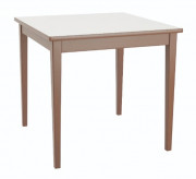 Table restaurant en bois rectangulaire - Dim. 800 x 800 à 1600 x 800 mm