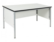 Bureau de professeur simple - 130 x 65 ou 160 x 80 cm - Plateau mélaminé ou stratifié