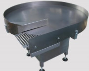 Table tournante pour tri et accumulation