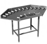 Table virage à mini-rouleaux